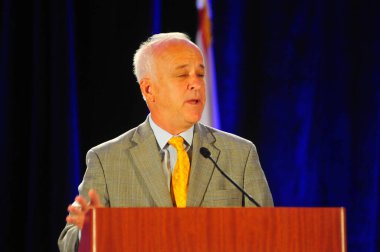 Florida Valisi Rick Scott 13 Ekim 2015 'te Orlando Florida' daki İnanç Sempozyumu 'nda konuşma yapacak. Fotoğraf: Marty Jean-Louis