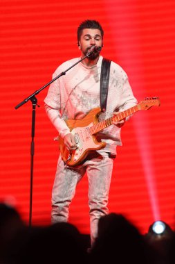 Juanes 'in Orlando Florida' daki Amway Center 'daki konserinde. 20, 2018. Fotoğraf: Marty Jean-Louis