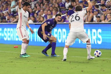 Orlando City 14 Temmuz 2018 'de Florida Exploria Stadyumu' nda Toronto FC 'ye ev sahipliği yaptı. Fotoğraf: Marty Jean-Louis