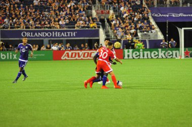Orlando City SC, 8 Mayıs 2015 'te Florida' daki Kamp Dünyası Stadyumu 'nda Los Angeles Galaksisi' ne ev sahipliği yaptı.. 