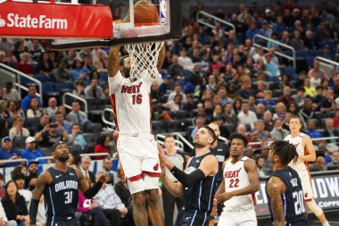 Orlando Magic 1 Şubat 2020 tarihinde Orlando Florida 'daki Amway Center' da Miami Heat 'e ev sahipliği yaptı.. 