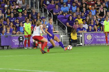 Orland Pride, 25 Ağustos 2018 'de Orlando Florida' daki Exploria Stadyumu 'nda Chicago Red Stars' a ev sahipliği yapıyor..  