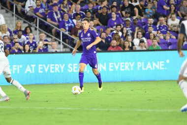 Orlando City SC 1 Eylül 2018 'de Florida Exploria Stadyumu' nda Philadelphia Union 'a ev sahipliği yaptı. Fotoğraf: Marty Jean-Louis