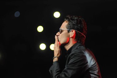 Latin şarkıcı Marc Anthony 5 Ekim 2014 'te Orlando Florida' daki Amway Center 'da konser verdi..  