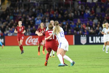 ABD, 7 Mart 2018 tarihinde Orlando City Stadyumu 'ndaki SheBelives Kupası' nda İngiltere ile karşı karşıya geldi..  