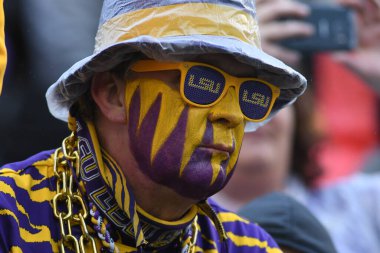 Notre Dame, 1 Ocak 2018 'de Orlando Florida' daki Dünya Kampı Stadyumu 'nda oynanan Citrus Bowl sırasında LSU ile karşılaşacak. Fotoğraf: Marty Jean-Louis