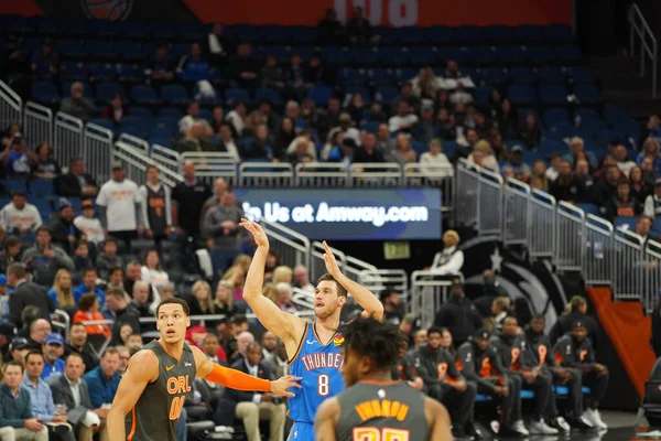 Orlando Magic Ospita Oklahoma Thunder All Amway Center Orlando Florida — Foto Stock