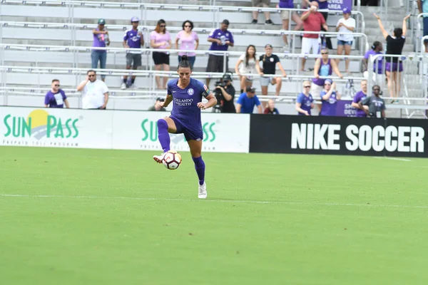 Orlando Pride Hosts Seattle Reign Exploria Stadium Orlando Florida July — Stock Photo, Image