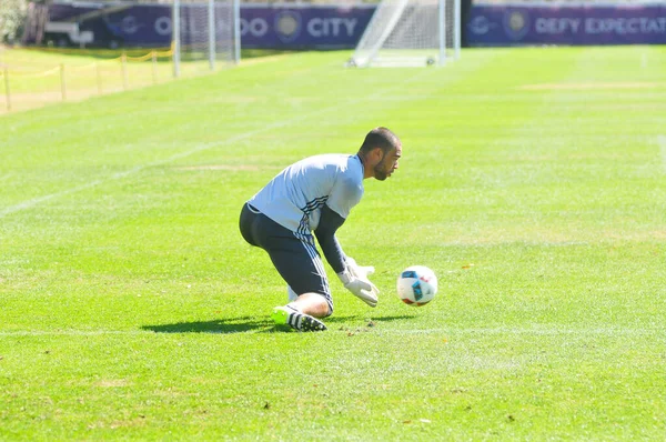 Orlando City Şubat 2016 Florida Daki Sylvian Gölü Nde Medya — Stok fotoğraf