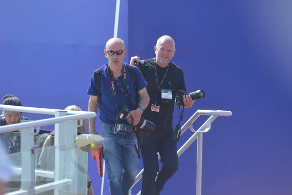 70º Festival Anual Cine Cannes Palais Des Festival Cannes Francia —  Fotos de Stock