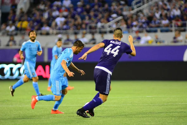 Orlando City SC 28 Ağustos 2016 'da Orlando Florida' daki Camp World Stadyumu 'nda New York City FC' ye ev sahipliği yaptı..  