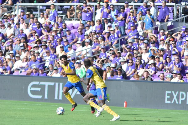 Orlando City Hosts Colorado Rapids Orlando City Stadium Orlando Florida — Stock Photo, Image