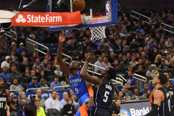 Orlando Magic Ospita Oklahomacity Thunder All Amway Center Orlando Florida — Foto Stock