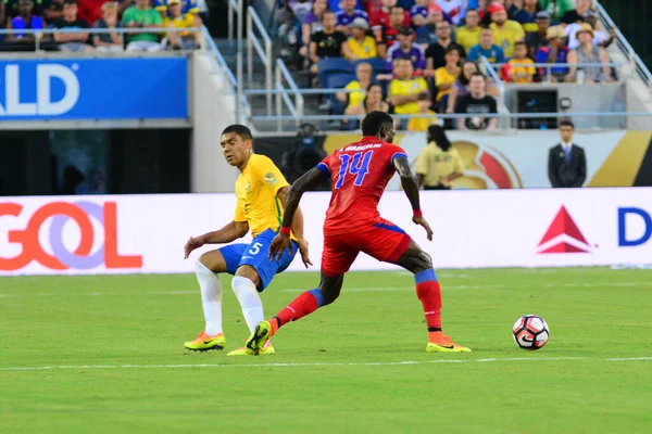 Brezilya, 8 Haziran 2016 tarihinde Orlando Florida 'daki Copa America Centenario' da Haiti ile karşılaştı..