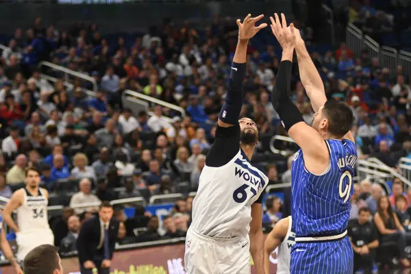 Orlando Magic Organiseert Minnesota Timberwolves Amway Arena Februari 2019 Orlando — Stockfoto