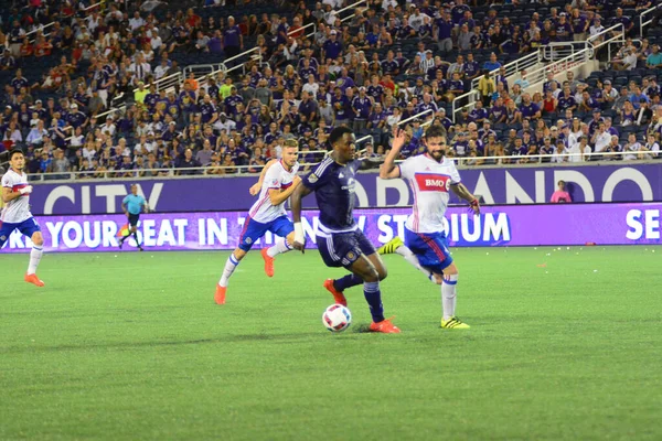 Orlando City, 24 Ağustos 2016 'da Orlando Florida' daki Kamp Dünyası Stadyumunda Toronto FC 'ye ev sahipliği yaptı..