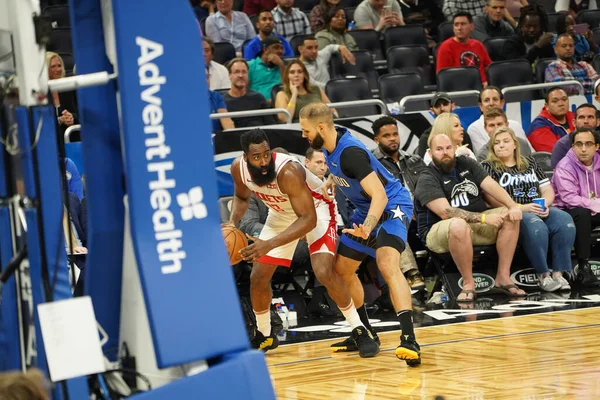 Orlando Magic Hostí Houston Rockets Amway Center Orlandu Floridě Pátek — Stock fotografie