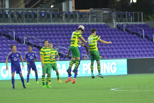 Orlando City Hospeda Tampa Rowdies Orlando City Stadium Outubro 2017 — Fotografia de Stock