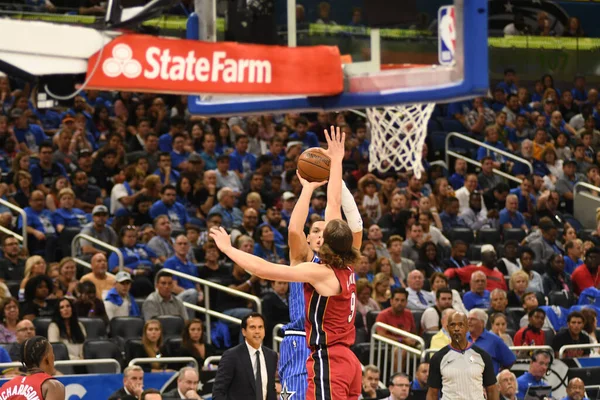 Orlando Magic Värd Miami Heat Amway Center Orlando Florida Den — Stockfoto