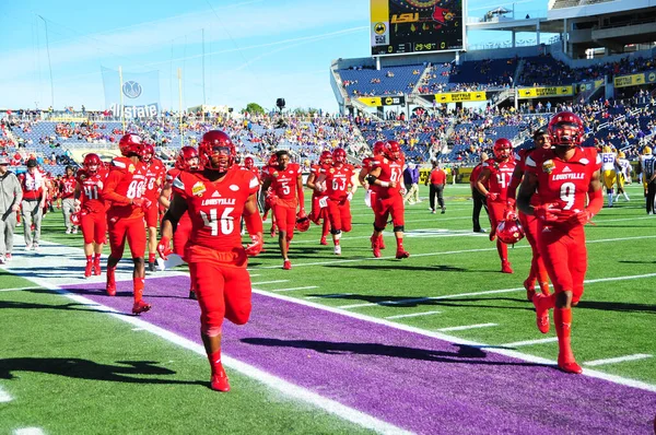 Lsu Trifft Beim Citrus Bowl Camping World Stadium Orlando Florida — Stockfoto