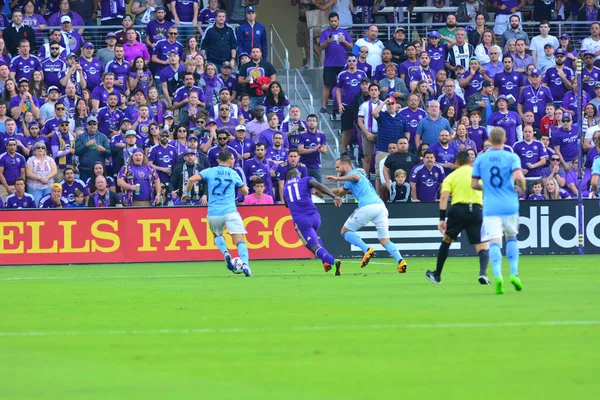 Orlando City Acoge Nyc Orlando City Stadium Orlando Florida Marzo — Foto de Stock