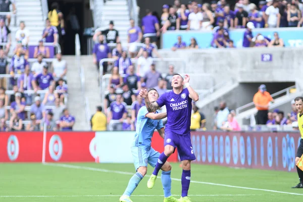 Orlando City Host New York City Orlando City Stadium Orlando — Fotografia de Stock