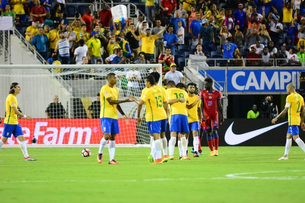 Costa Rica Szembe Paraguay Copa America Centenario Camping World Stadium — Stock Fotó