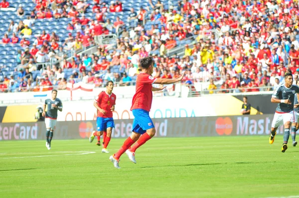 Costa Rica Enfrenta Paraguai Durante Centenário Copa América Estádio Mundial — Fotografia de Stock