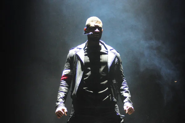 Sänger Usher Tritt Dezember 2014 Amway Center Orlando Florida Auf — Stockfoto