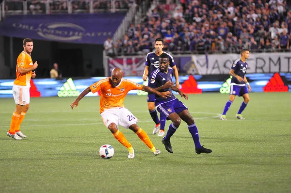 Orlando City Sediou Houston Dynamo Julho 2016 Camping World Stadium — Fotografia de Stock