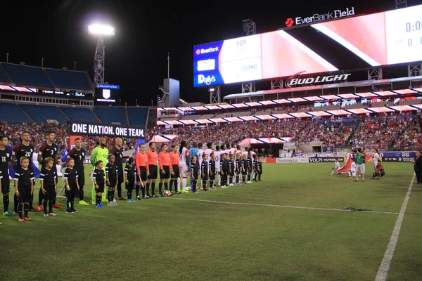 Usa Soccer Team Gastheer Trinidad Tobago Everbank Field Jacksonville Florida — Stockfoto