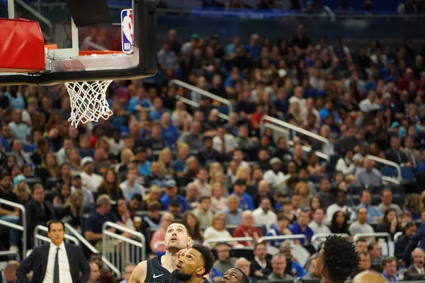 Jogo Basquete Temporada Nba Orlando Magic Miami Heat Janeiro 2020 — Fotografia de Stock