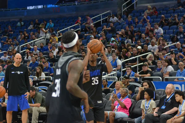 Orlando Magic Hospeda Uma Sessão Prática Amway Center Orlando Florida — Fotografia de Stock