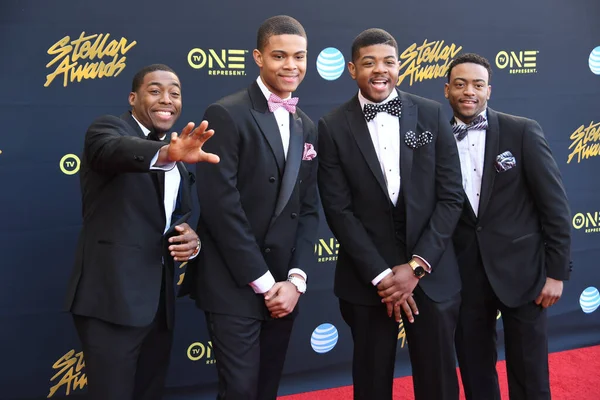 Celebridades Durante 33Th Annual Stellar Awards Red Carpet Orleans Resort — Fotografia de Stock