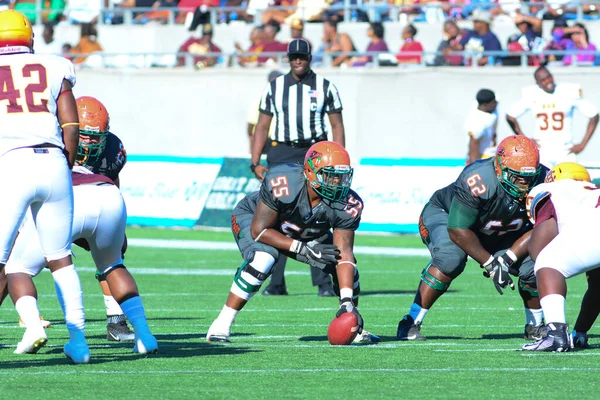 Florida Rattlers Face Bethune Cookman Wildcats Durig Florida Classics Camping — стокове фото