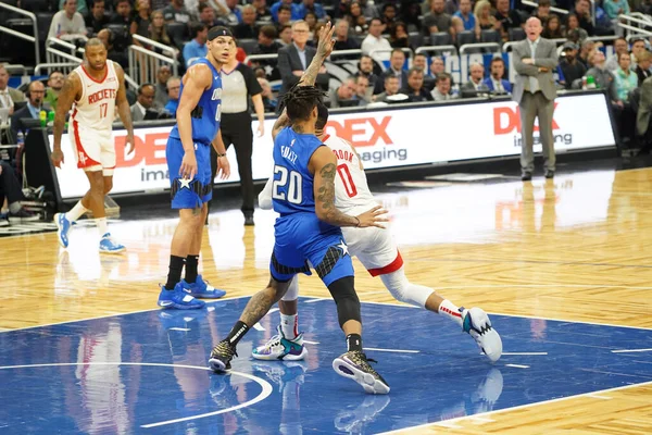 Orlando Magic Värd För Houston Rockets Amway Center Orlando Florida — Stockfoto