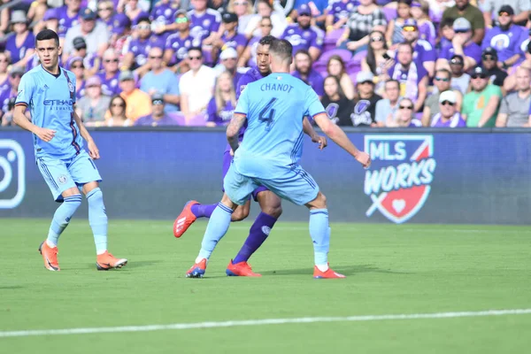 Orlando City Host New York City Orlando City Stadium Orlando — Stock fotografie