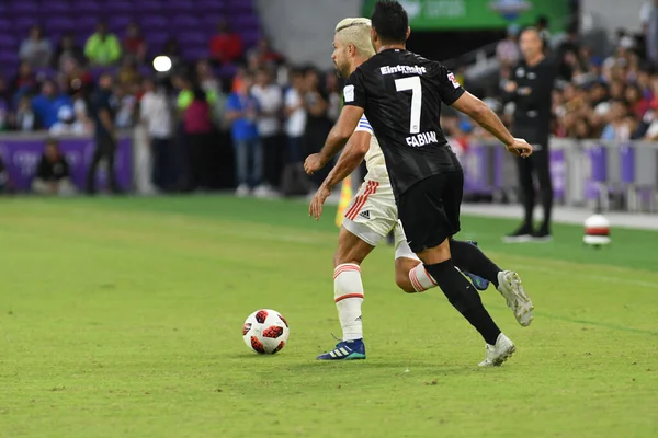 Flamengo Eintracht Frankfurt Στο Orlando City Stadium Σάββατο Ιανουαρίου 2019 — Φωτογραφία Αρχείου