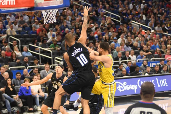 Orlando Magic Accueille Les Golden State Warriors Amway Center Orlando — Photo