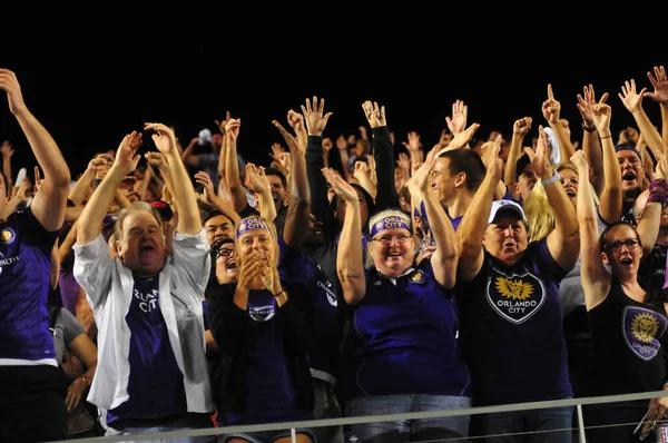 Orlando City Empfängt Montreal Impact Oktober 2015 Camping World Stadium — Stockfoto