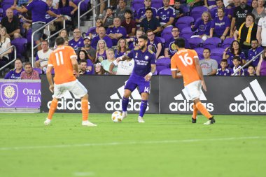 Orlando City SC, 22 Eylül 2018 'de Florida Exploria Stadyumu' nda Houston Dynamo 'yu ağırladı..