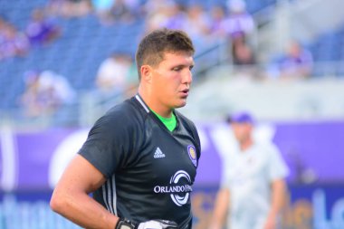 Orlando City, 24 Ağustos 2016 'da Orlando Florida' daki Kamp Dünyası Stadyumunda Toronto FC 'ye ev sahipliği yaptı..