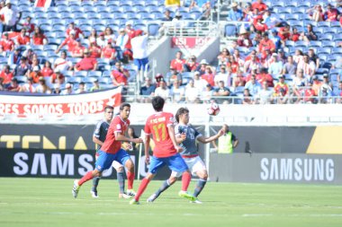 Kosta Rika, Copa America Centenario sırasında Paraguay ile Orlando Florida 'daki Dünya Kampı Stadyumu' nda karşılaştı..  