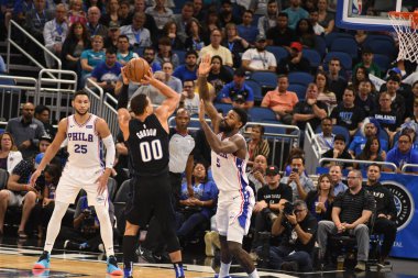 Orlando Magic, Philadelphia 76ers 'ı 14 Kasım 2018' de Orlando Florida 'daki Amway Center' da ağırlıyor.. 