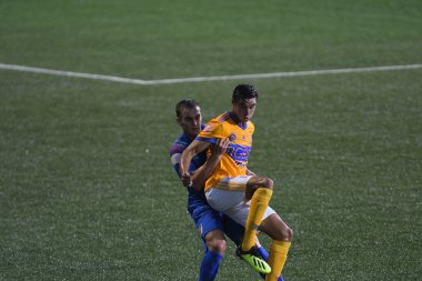 Atlanta United sunucusu Tigres & MLS Homegrown takımları 31 Temmuz 2018 'de Atlanta, Georgia' da düzenlenen MLS All Star haftasında.