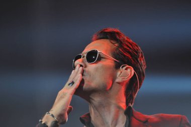 Latin şarkıcı Marc Anthony 5 Ekim 2014 'te Orlando Florida' daki Amway Center 'da konser verdi..  