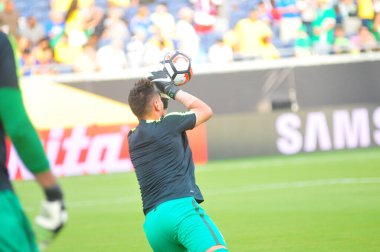 Brezilya, 8 Haziran 2016 tarihinde Orlando Florida 'daki Copa America Centenario' da Haiti ile karşılaştı..