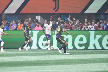 1 Ağustos 2018 tarihinde Atlanta 'daki Mercedez Benz Stadyumu' nda tüm yıldızlar Juventus 'a karşı..  