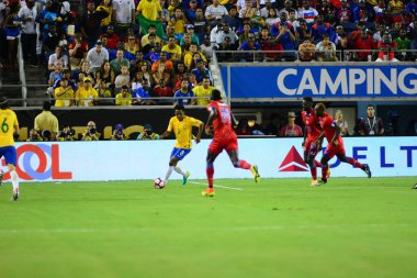 Brezilya, 8 Haziran 2016 tarihinde Orlando Florida 'daki Copa America Centenario' da Haiti ile karşılaştı..