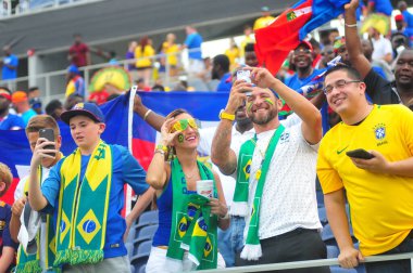 Brezilya, 8 Haziran 2016 tarihinde Orlando Florida 'daki Copa America Centenario' da Haiti ile karşılaştı..